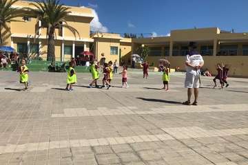 Jornada de convivencia deportiva en El Goro (Foto TA)